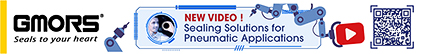 GMORS New Video - Sealing Solutions for the Pneumatic Applications - https://www.youtube.com/watch?v=xK39-4vhIFI